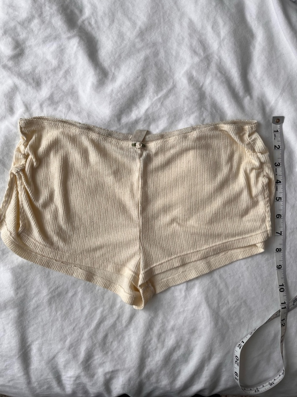 Intimately Free People Yellow Rose Garden Micro Shorts Medium - Picture 7 of 7